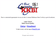 Tablet Screenshot of kkbifm.com